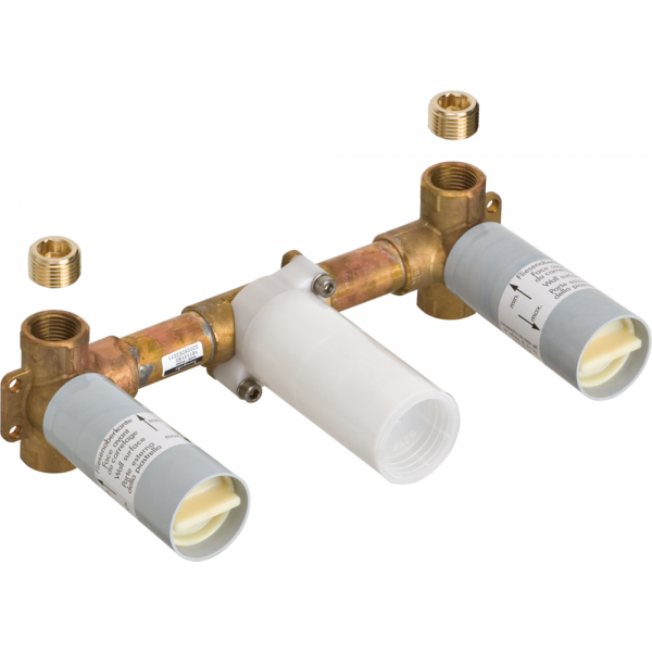 Cuerpo empotrado para batería americana de lavabo empotrada