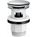 Desagüe Push-Open para grifería de lavabos y bidés con rebosadero