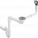 D16-10 Set de desagüe y rebosadero manual para cubeta de granito