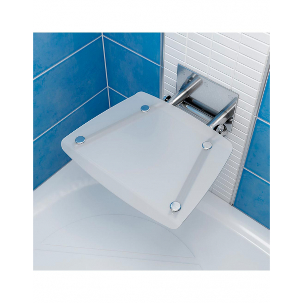 Asiento Plegable OVO B, Multifuncional, Opal, Soporta 150kg.