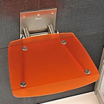 Asiento Plegable OVO B Multifuncional, Color: Naranja