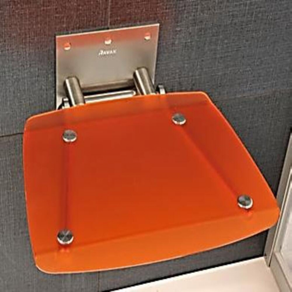 Asiento Plegable OVO B Multifuncional, Color: Naranja