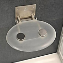 Asiento Plegable OVO P Multifuncional, Color: Claro Transparente