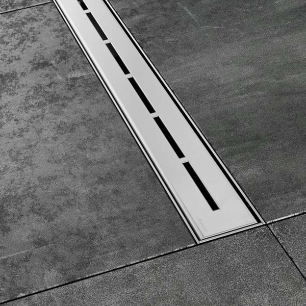 Coladera (Rejilla) Lineal, Modelo: Runway de 85 cms. (Acero Inoxidable)