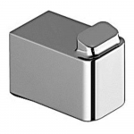 Percha Sencilla Línea 10º (acabado Cromo Brillante)