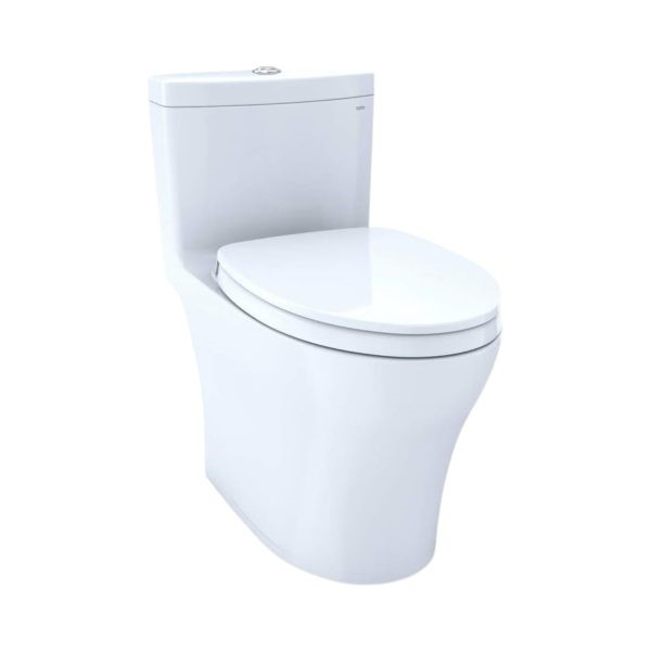 Inodoro Aquia IV de una Pieza con Preparación para Washlet+ con Cables Ocultos, Color: Blanco. Tiempo de entrega 14 semanas.