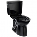 Inodoro Drake Negro de Dos Piezas, con Asiento SS114#51 Incluido, Color: Negro Brillante. Tiempo de entrega 14 semanas.