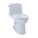 Inodoro Eco Ultramax® de una Pieza con Asiento, Color: Blanco