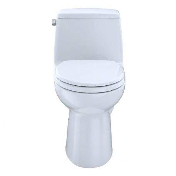 Inodoro Eco Ultramax® de una Pieza con Asiento, Color: Blanco