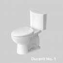 Inodoro de una Pieza Duravit Rimless® Duravit No.1