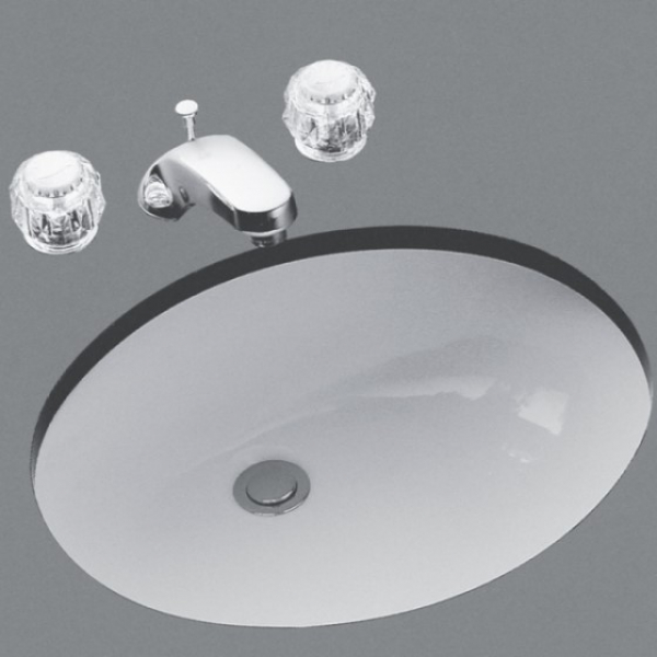 Lavabo bajo Cubierta, Color: Blanco