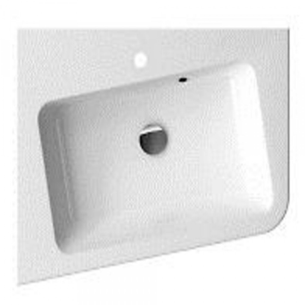 Lavabo Esquinero 10° Izquierdo, Color Blanco
