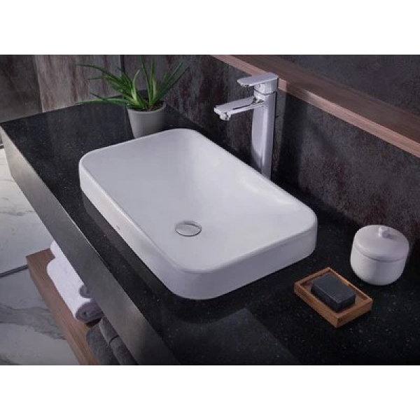 Lavabo sobre Cubierta, Color: Blanco. Tiempo de entrega 14 semanas.