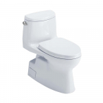 Inodoro Carlyle® II de una Pieza, con Preparación para Washlet+ de Cables Ocultos, Color: Blanco. Tiempo de entrega 14 semanas.