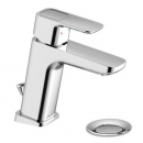 Mezclador Monomando Línea 10º para Lavabo, con Contra Canasta Automático (acabado Cromo)