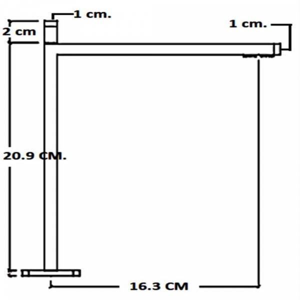 Mezclador Monomando Alto de Ronda Progresiva para Lavabo (acabado Cromo)
