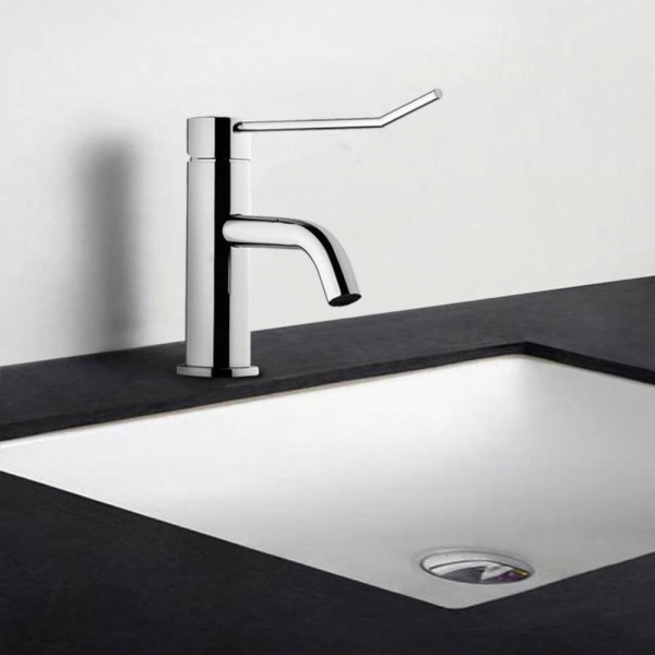 Mezclador Monomando de Maneral Largo (acabado Cromo)