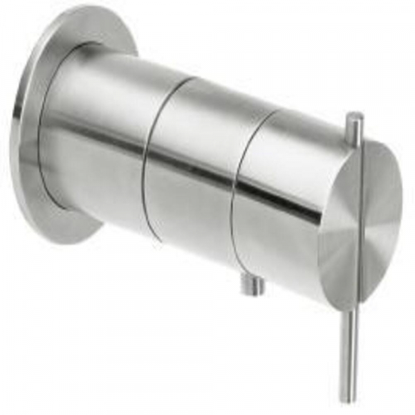 Mezclador Termostato para Regadera (acabado Acero Cepillado)
