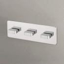 Mezcladora para Ducha/Tina con Desviador a 3 Vías (acabado Cromo)