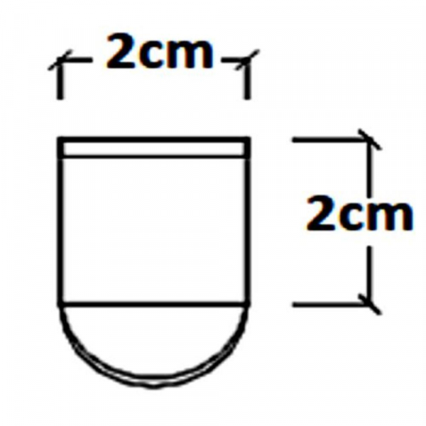 Percha (acabado Acero Pulido)