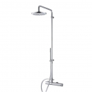 Regadera Showerpipe con Termostato y Ducha de Mano (acabado Cromo)