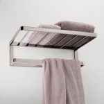 Repisa de Muro de 60 cm. para Toallas (acabado Cromo)
