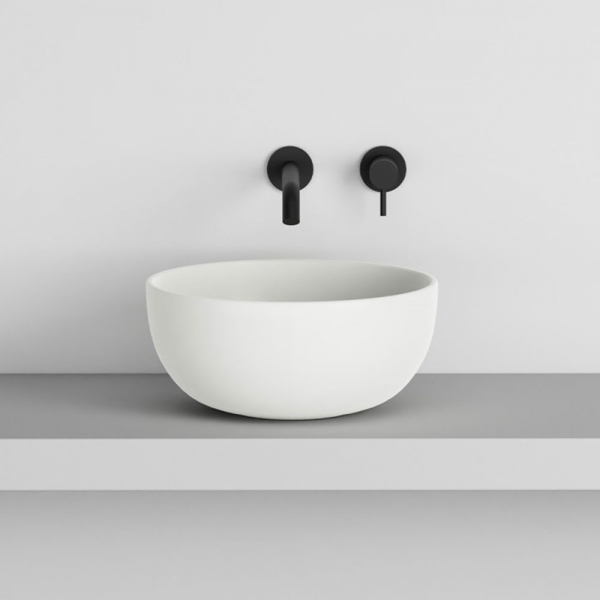 Lavabo Blanco Shui, Instalación sobre Cubierta