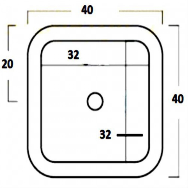 Lavabo Shui (acabado Monty Natural)