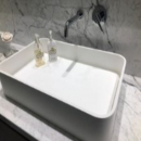 Lavabo Blanco Shui, con Descarga Periférica (Desagüe)