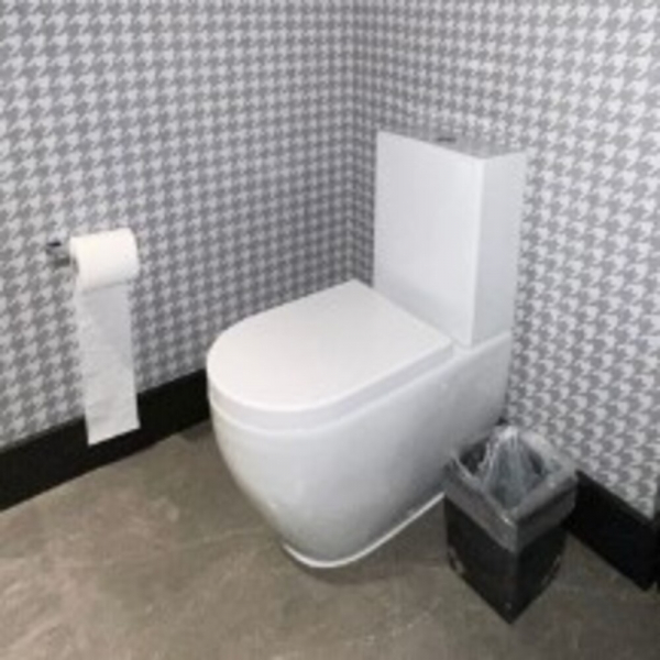 Inodoro Smile de Dos Piezas, Color: Blanco