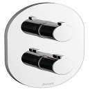 Termostato Maneral con Desviador para 2 Vías línea Chrome (para Regadera, Tina o Ducha de Mano), acabado Cromo