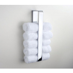 Toallero Vertical de 40 cm. (acabado Cromo)