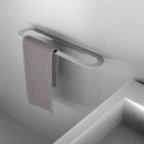 Toallero de Barra de 35 cm. (acabado Acero Pulido)