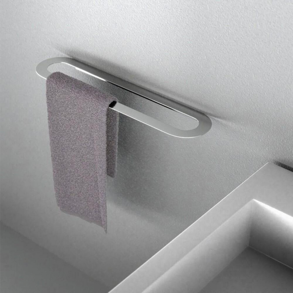 Toallero de Barra de 60 cm. (acabado Acero Inoxidable Pulido)
