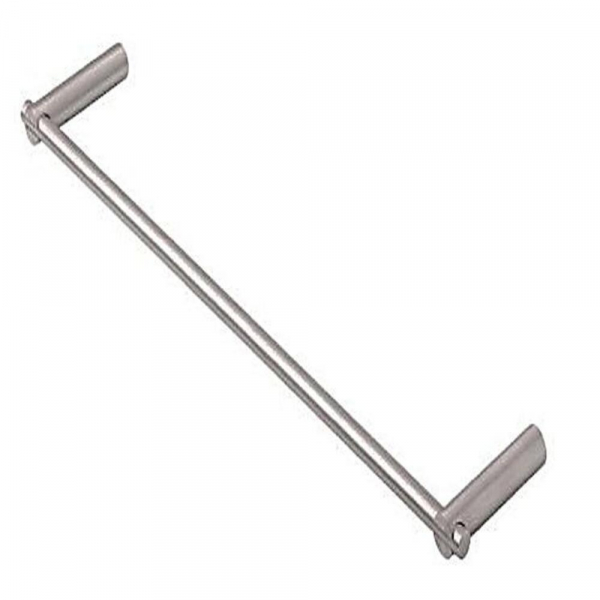 Toallero de Barra de 45 cm. (acabado Cepillado)