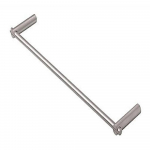 Toallero de Barra de 20 cm. (acabado Cepillado)