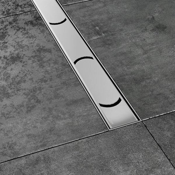 Coladera (Rejilla) Lineal Chrome de 85 cms. (Acero Inoxidable)