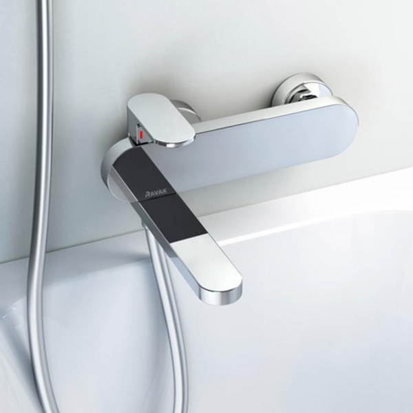 Mezclador Monomando línea Chrome para Llenado de Tina (acabado Cromo)