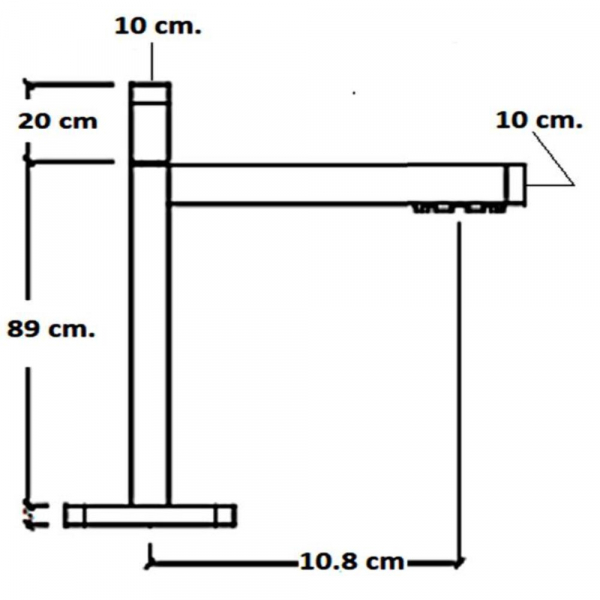 Mezclador Monomando de Ronda Progresiva para Lavabo (acabado Cromo)