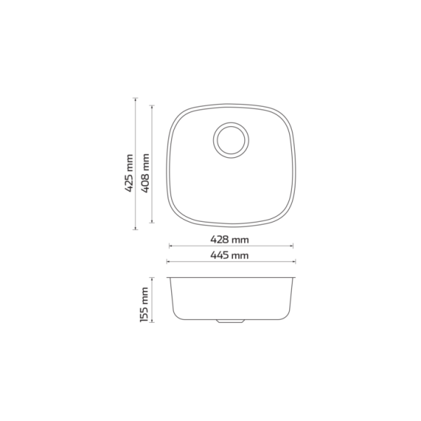TARJA SUB. 44.2X42.2 1 P. KELE KUS1716-6
