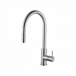 Monomando extraíble curvo para cocina