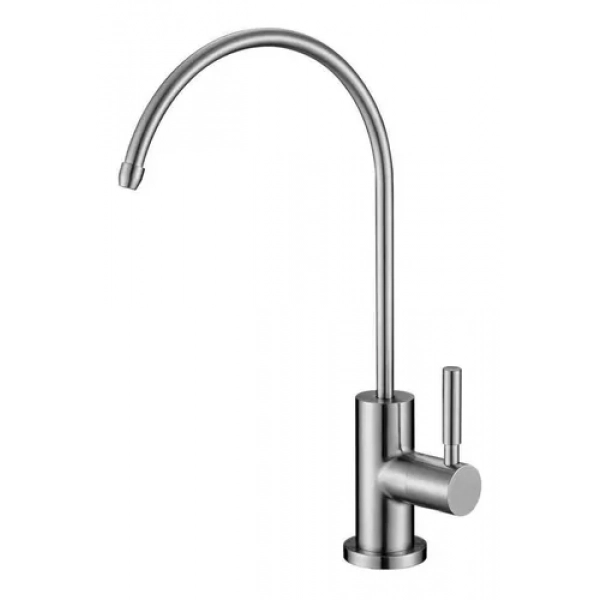 Llave individual para filtro de agua. Cuello redondo