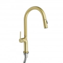 Monomando para Fregadero Kele KSS1234-GD Acero Inox Dorado