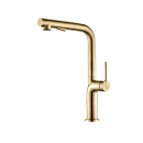 Llave Monomando de Acero Inoxidable 304 Acabado Dorado KSS1236B-GD