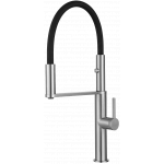 Mezcladora monomando cuello flexible, y reversible, para fregadero.