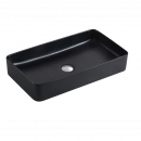 Lavabo Rectangular Negro Mate de Cerámica para Sobreponer sin Rebosadero Artexa Bath
Square 610 Negro