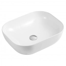Lavabo Rectangular Blanco de Cerámica para Sobreponer Australia