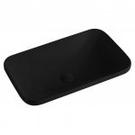 Lavabo Artexa Bath MILAN Negro mate Rectangular Ceramica